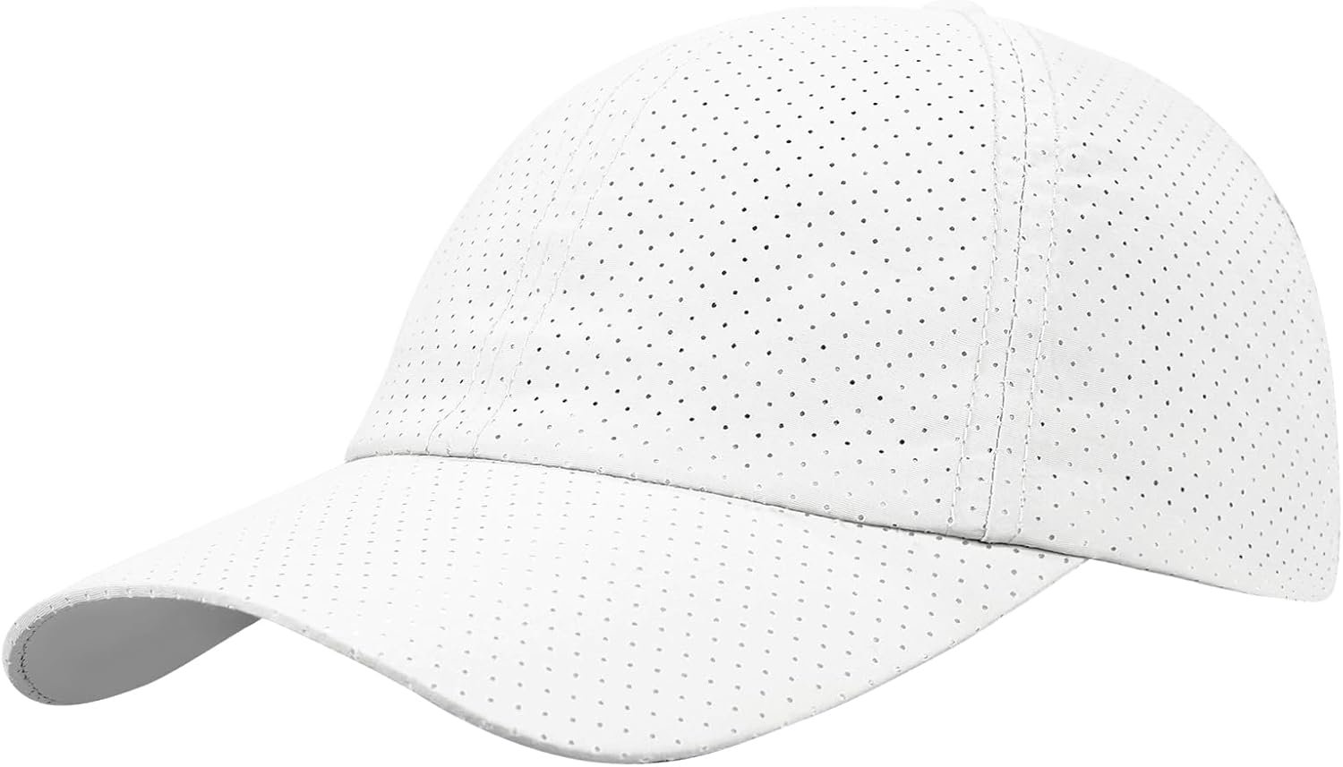 Lightweight Running Cap for Men & Women Athletic Fitted Hat Adjustable Quick-Dry Baseball Cap