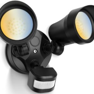 Outdoor light with motion sensor, 30W 3500LM floodlight
