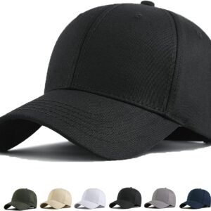 Oversize Baseball Cap XXL Big Head Hats for Men Large Head Hats Dad Hat Adjustable 23.6"-26.8"
